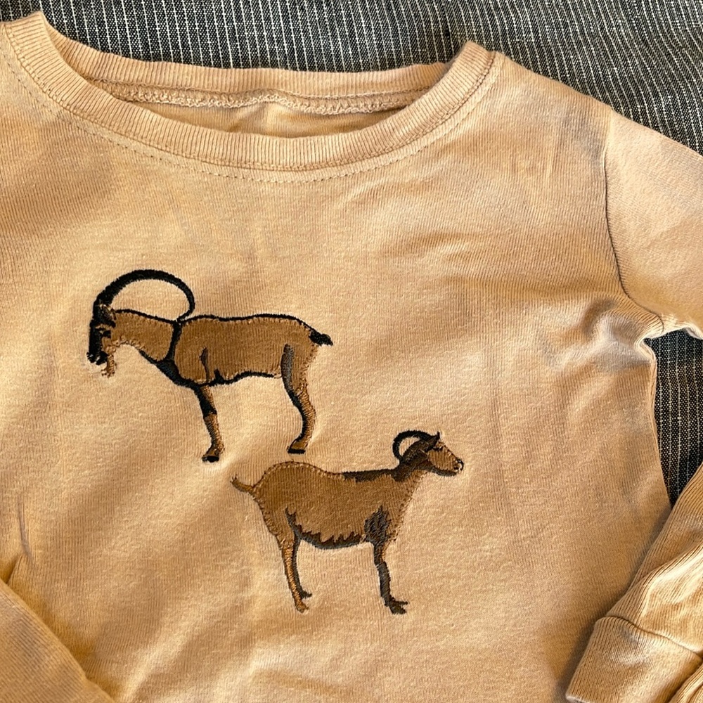 BOGO Leveret - Cotton Ram/Goat PJs, 3 years - Picture 2 of 8